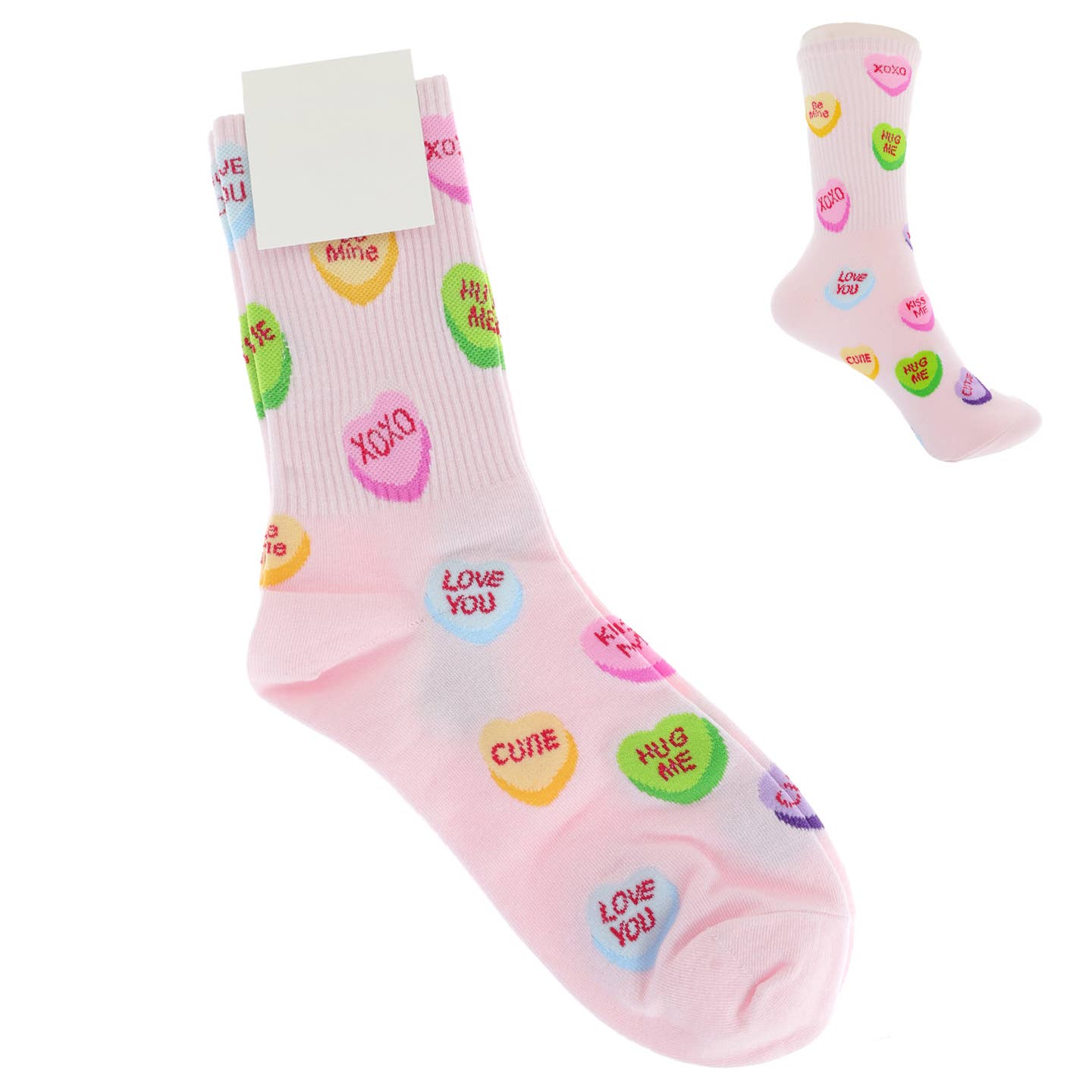 Valentines Conversation Cotton Socks - MUDBUGSBTQ