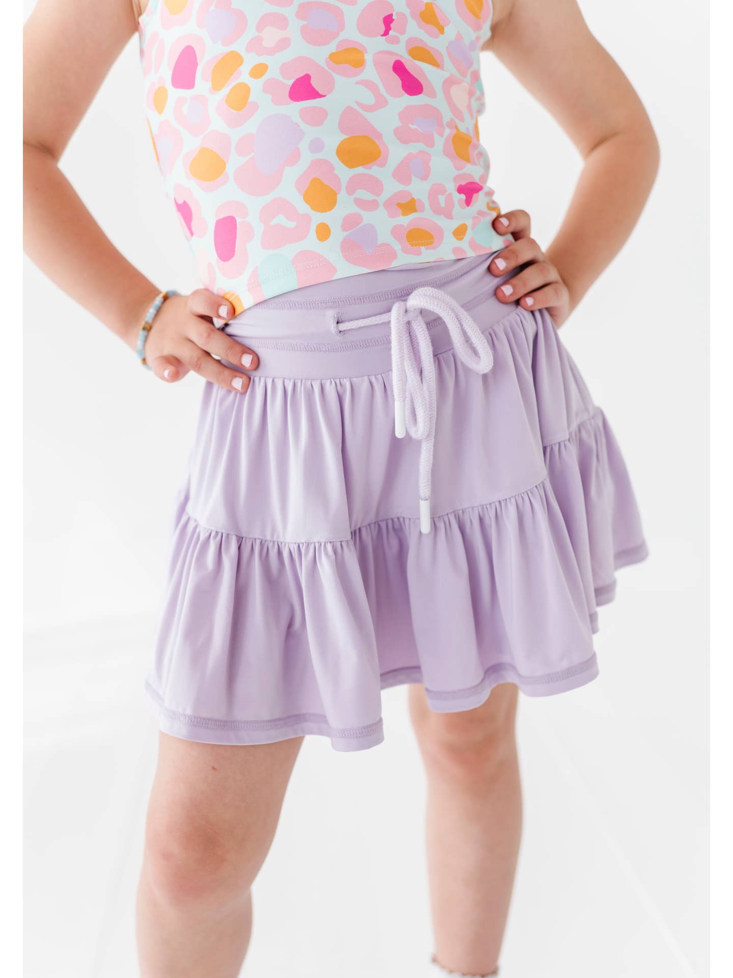 Violet Two Tiered Skort - MUDBUGSBTQ