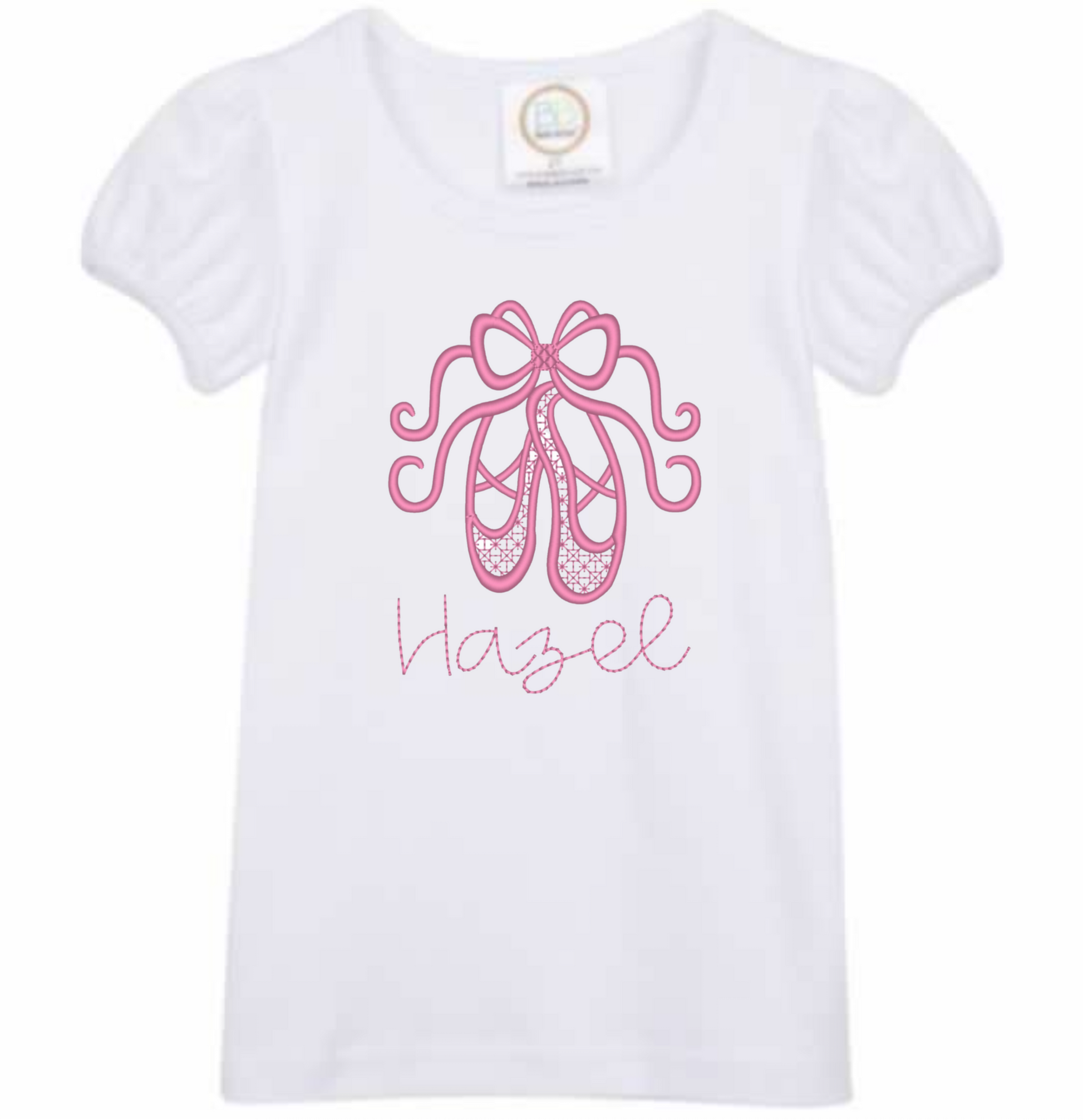 Ballarina Embroidery Shirt - MUDBUGSBTQ