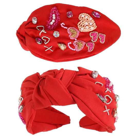 Valentines Jeweled Headband - MUDBUGSBTQ