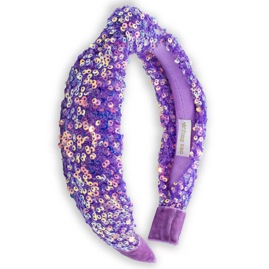 Girls Sequin Knot Headband - MUDBUGSBTQ