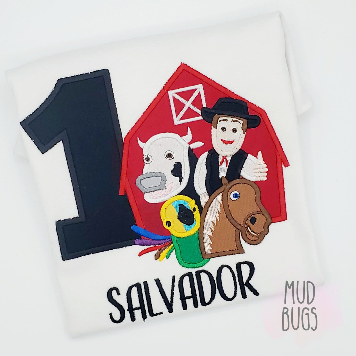 Custom Birthday Embroidery Shirt - MUDBUGSBTQ