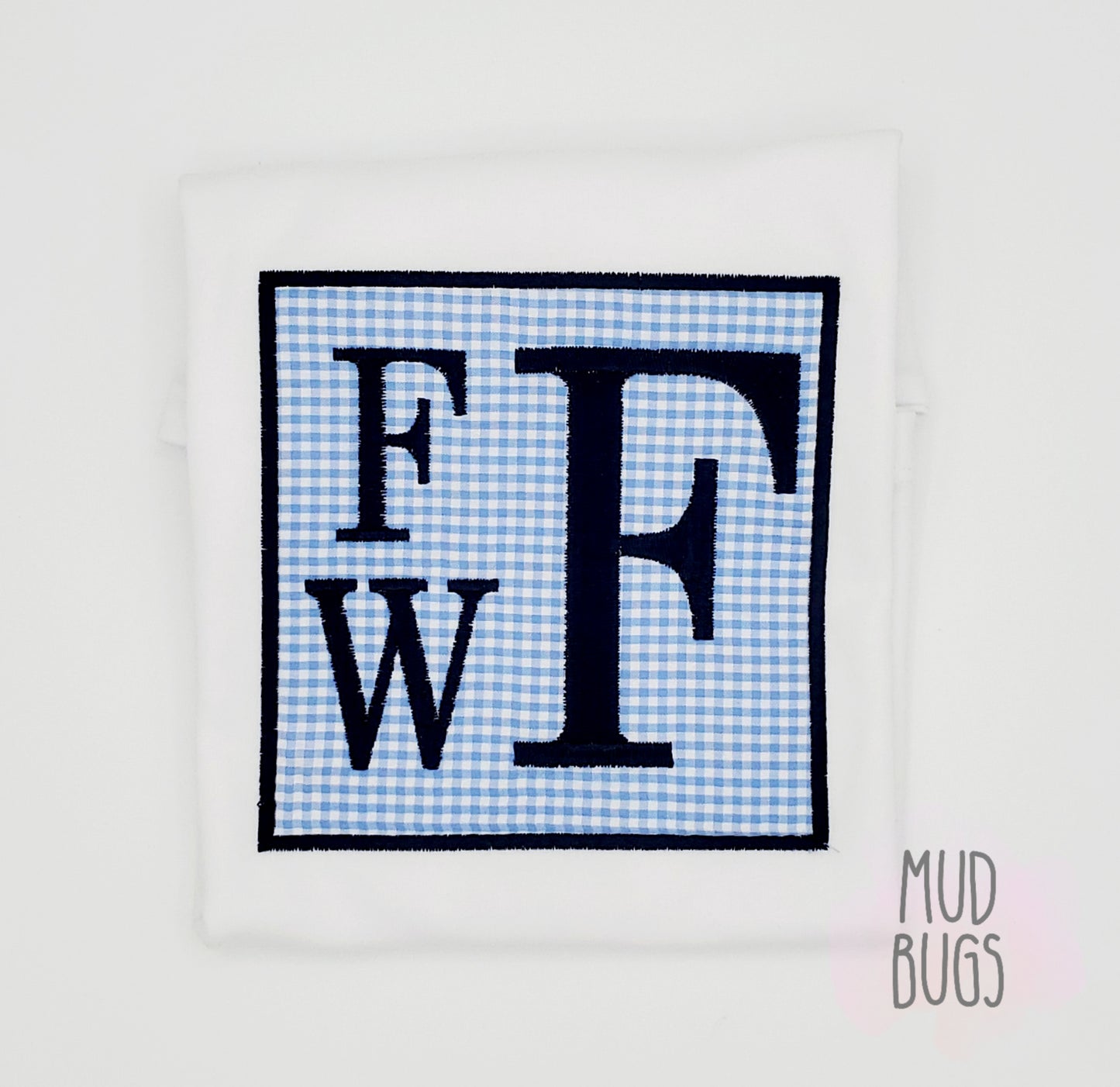Boys Monogram Shirt - MUDBUGSBTQ
