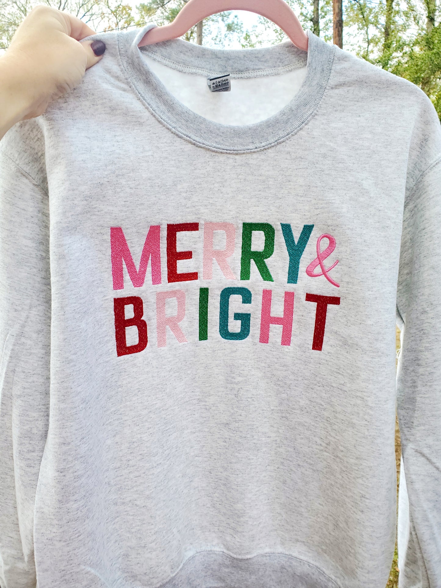 Merry & Bright Sweatshirt - MUDBUGSBTQ