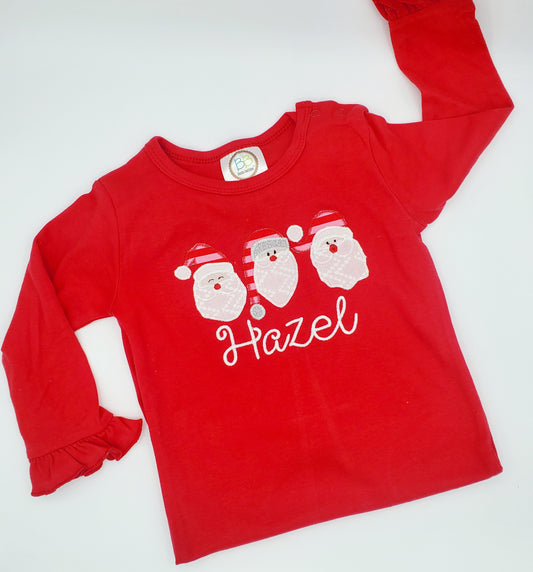 Personalized Santa Romper - MUDBUGSBTQ