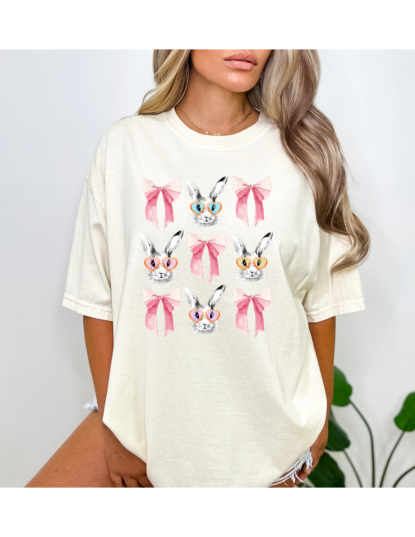 Bunny Bow Tee - MUDBUGSBTQ