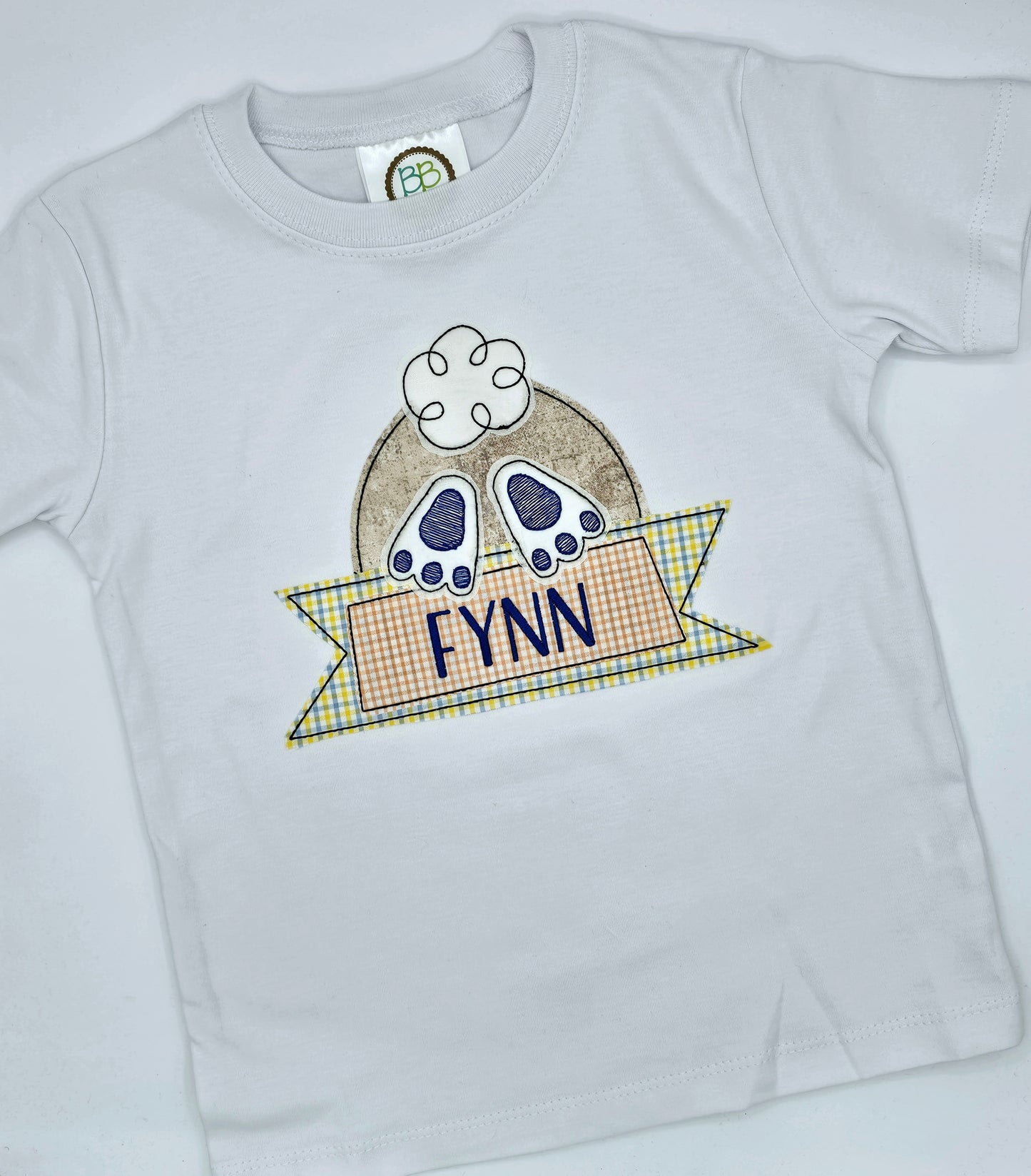 Boys Bunny Applique - MUDBUGSBTQ