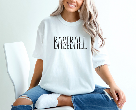 Baseball Mama Tee - MUDBUGSBTQ