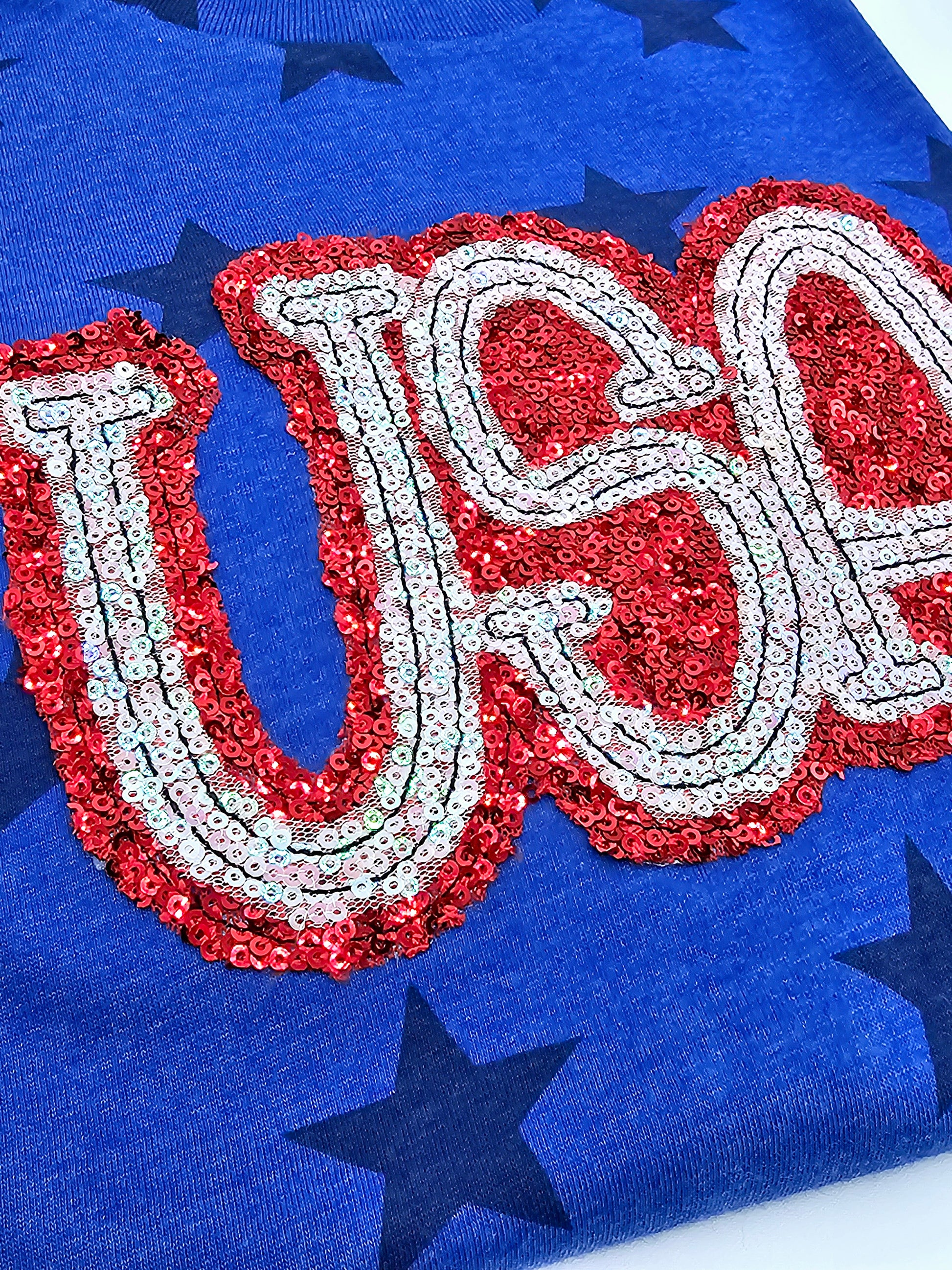 USA Applique Tee - MUDBUGSBTQ