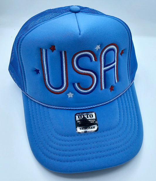 USA Trucker Hat - MUDBUGSBTQ
