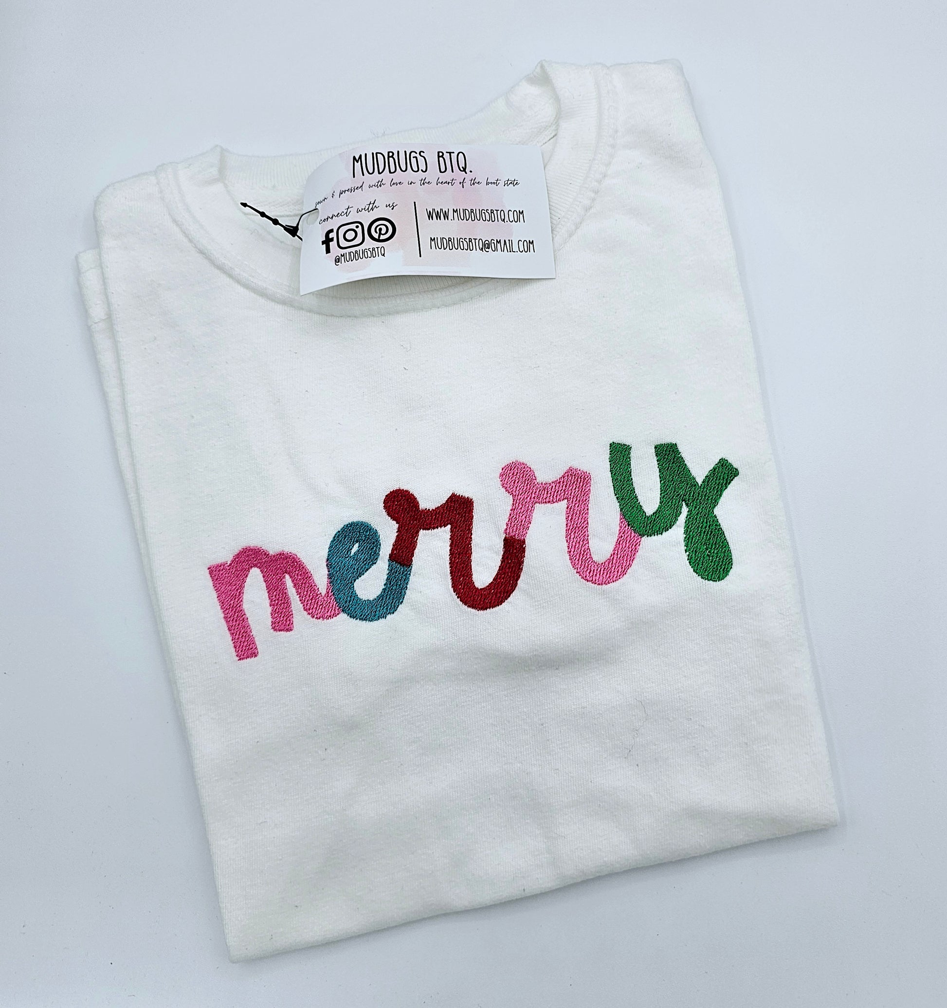 Colorful Merry Tee - MUDBUGSBTQ