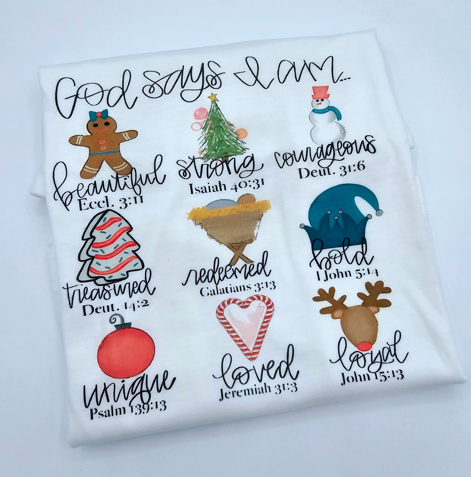God Says I Am - Christmas - MUDBUGSBTQ
