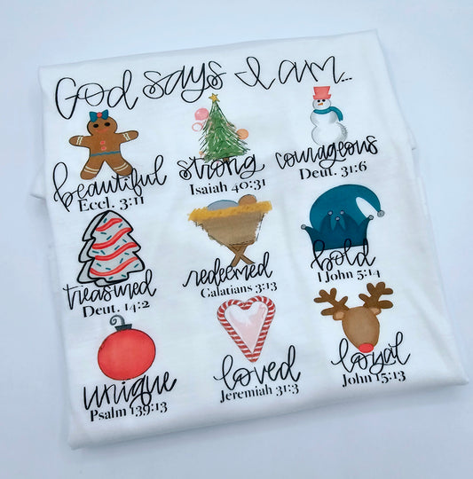 God Says I Am - Christmas - MUDBUGSBTQ
