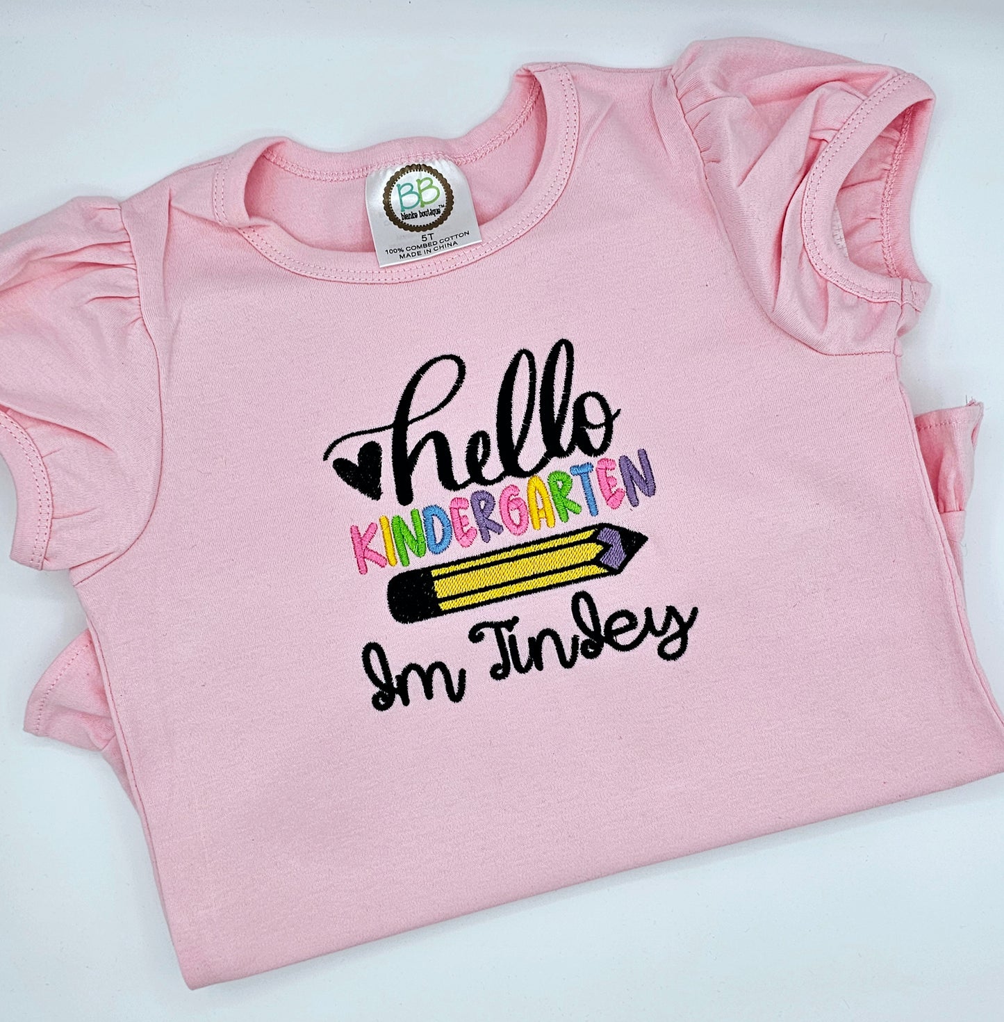 Hello Kindergarten Shirt - MUDBUGSBTQ