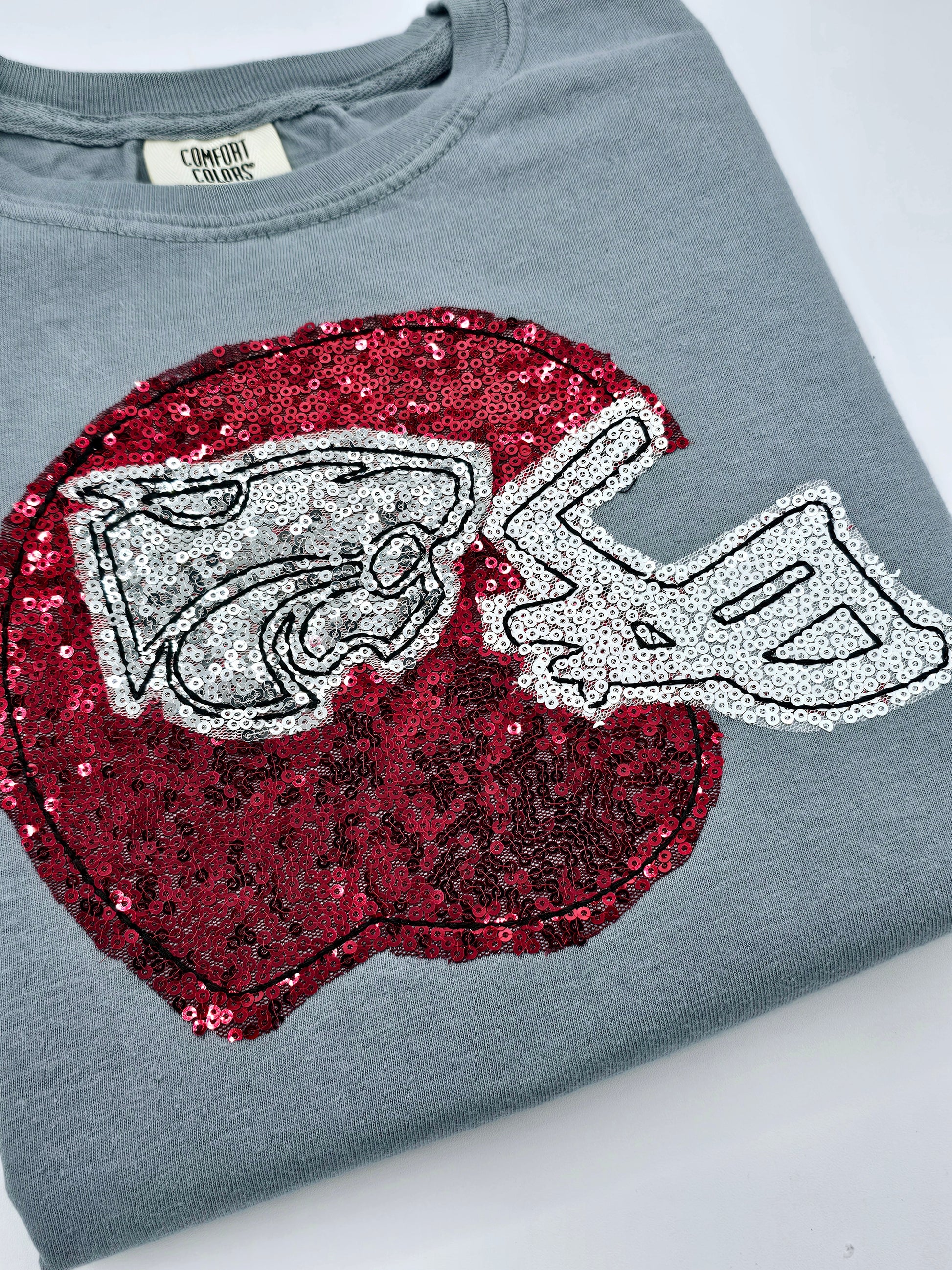 Wildcat Helmet Applique Tee - MUDBUGSBTQ