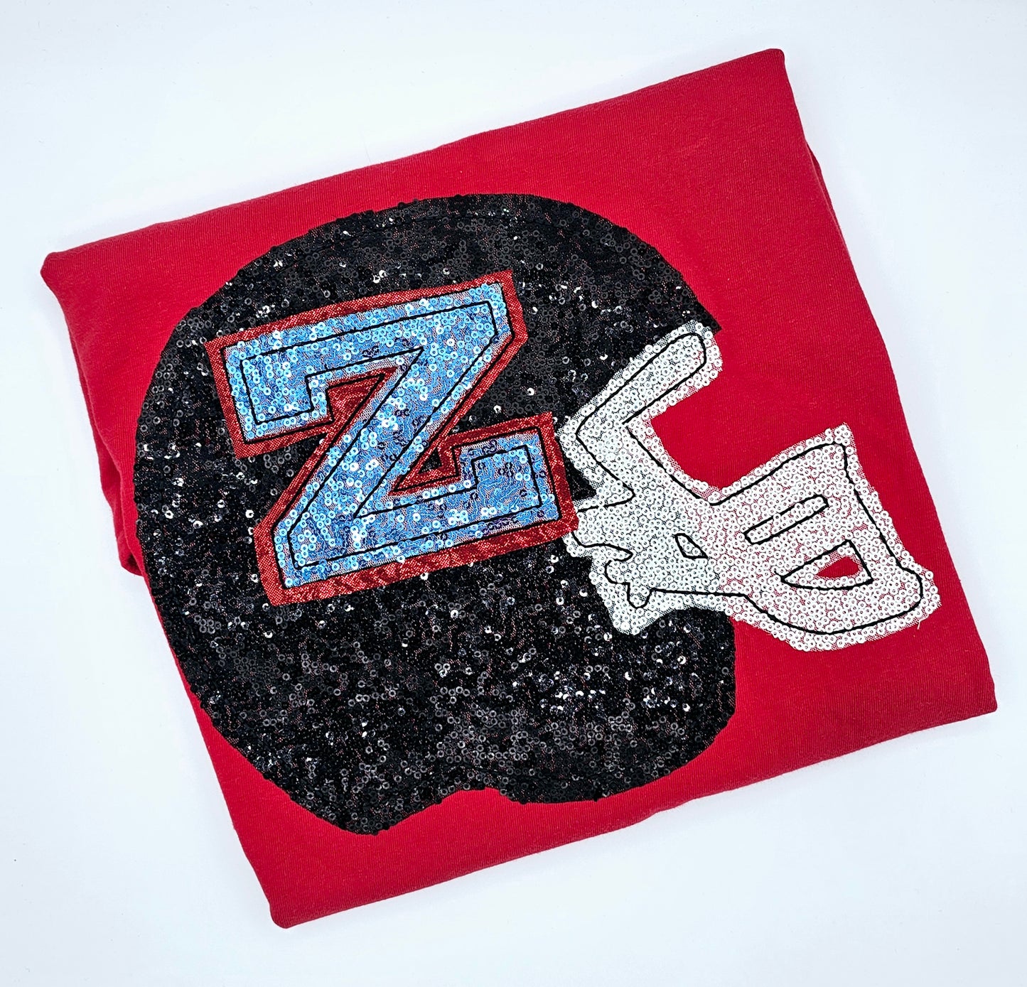 Zachary Helmet Applique Tee - MUDBUGSBTQ