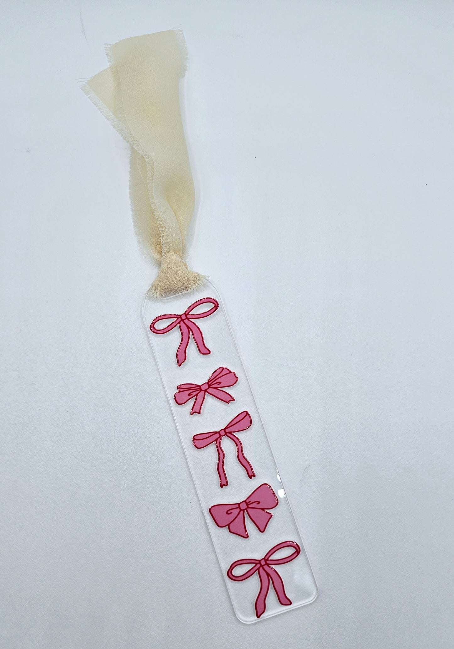 Acrylic Bow Bookmark