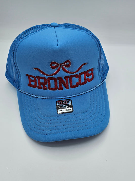 Broncos Bow Trucker Hat - MUDBUGSBTQ