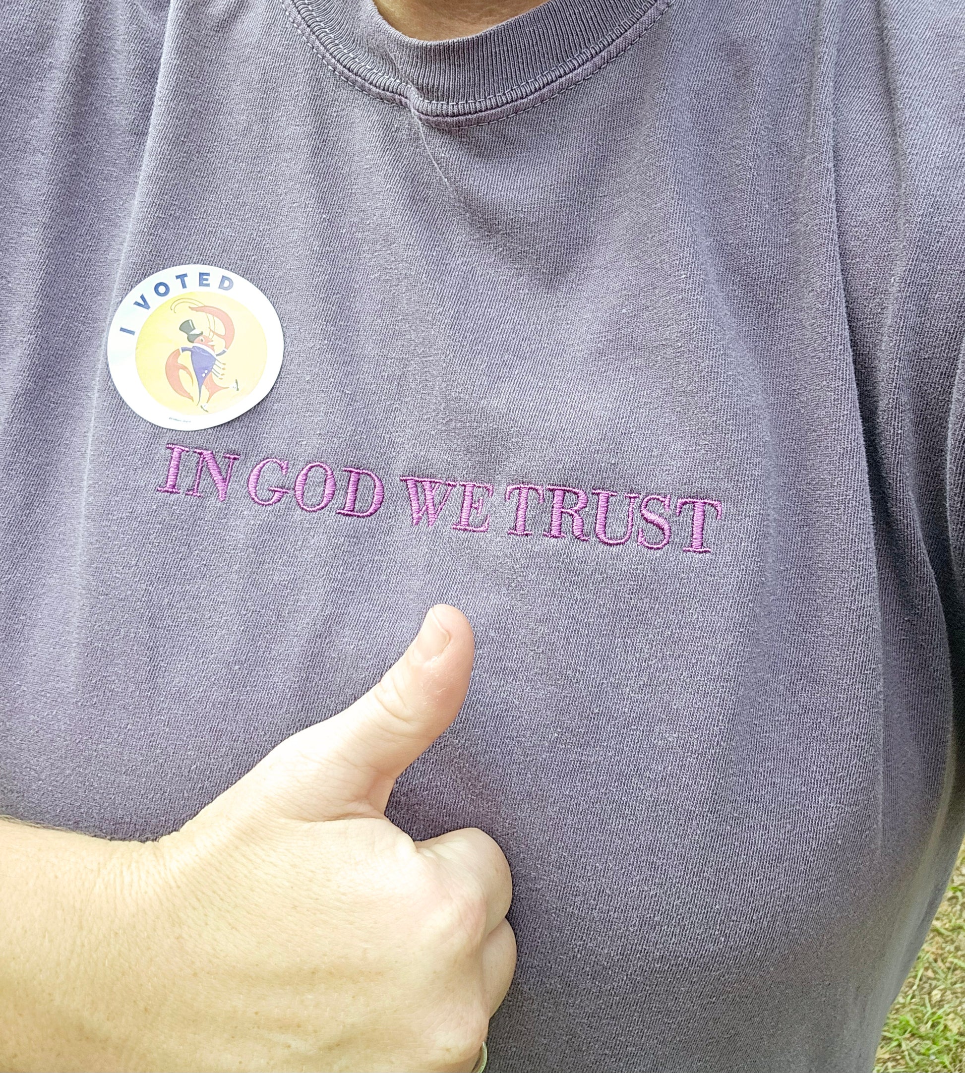 In Go We Trust Tee - MUDBUGSBTQ