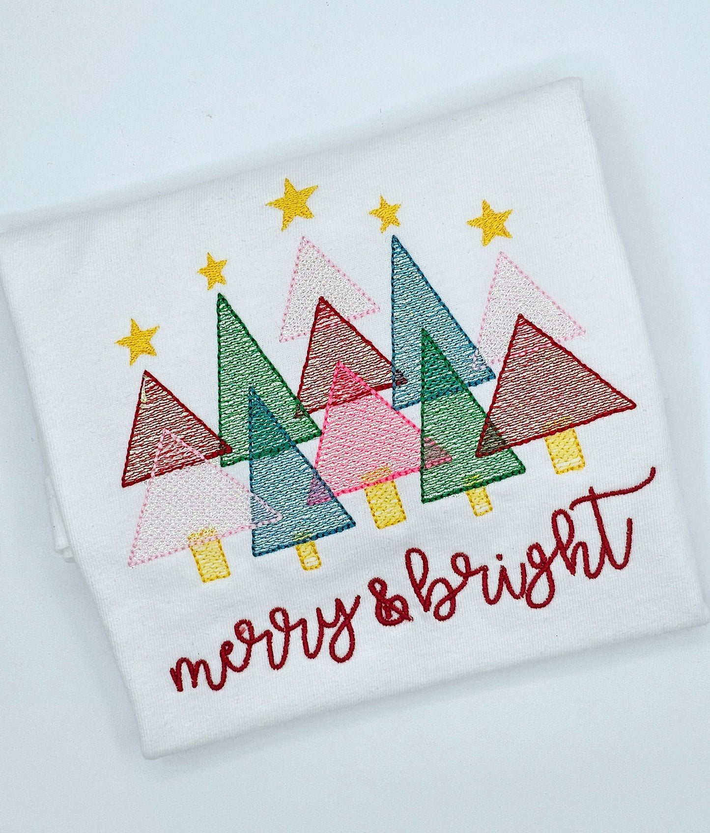 Shiny & Bright Trees Tee - MUDBUGSBTQ