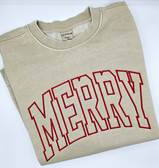 Chicka-d Merry Sweatshirt - MUDBUGSBTQ