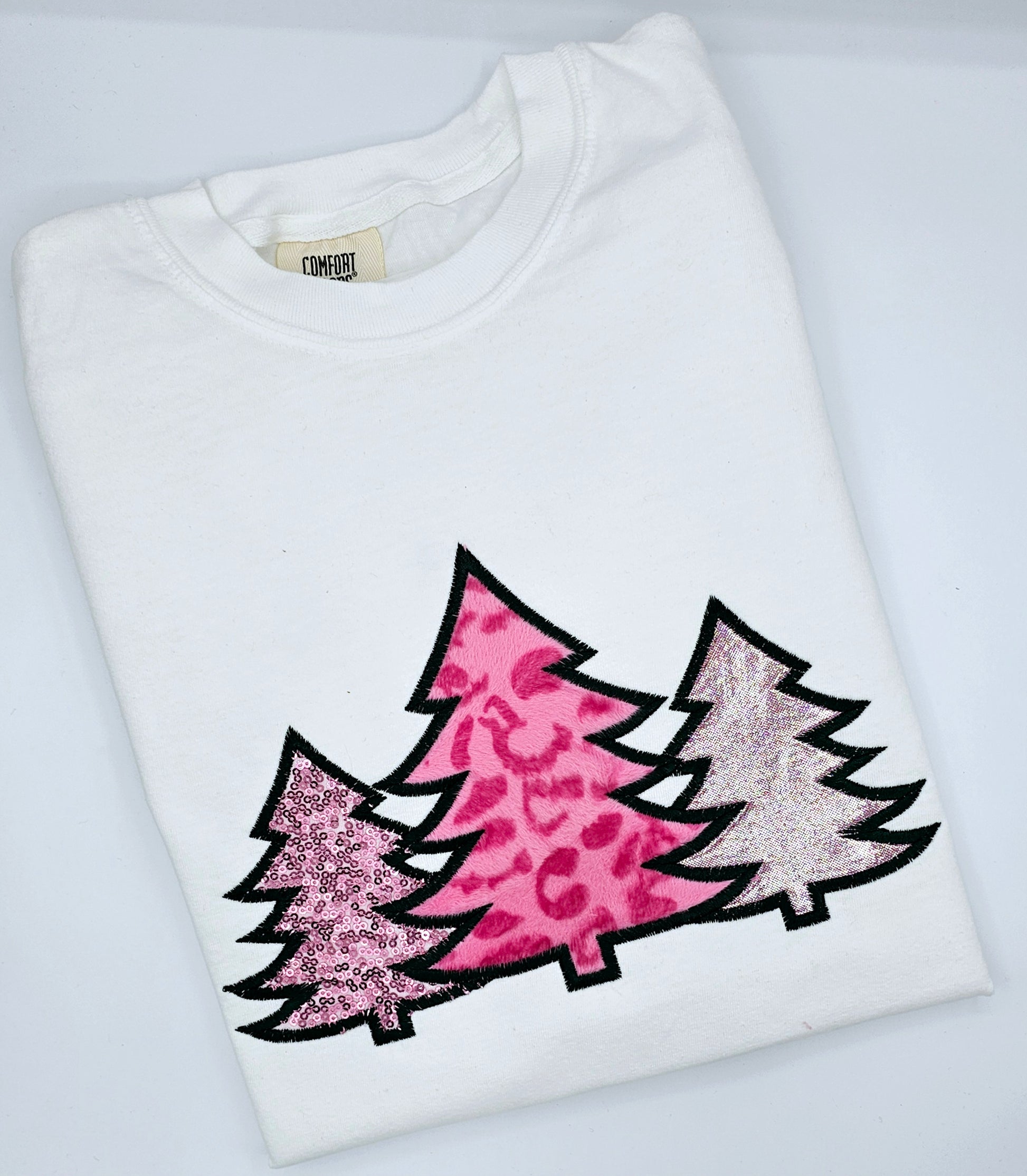 Pretty Pink Christmas Tee - MUDBUGSBTQ