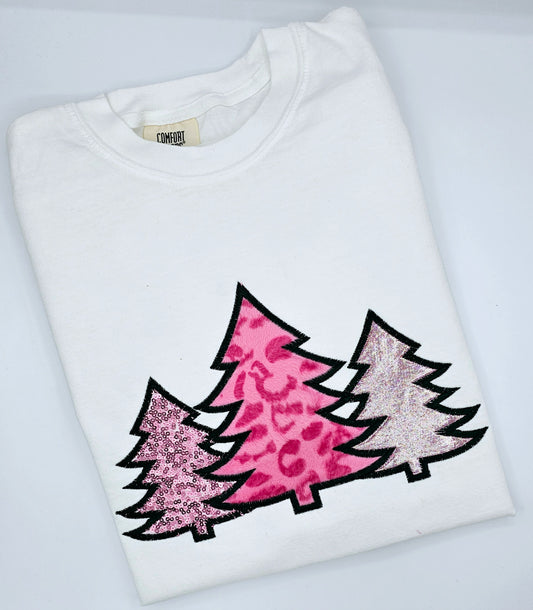 Pretty Pink Christmas Tee - MUDBUGSBTQ