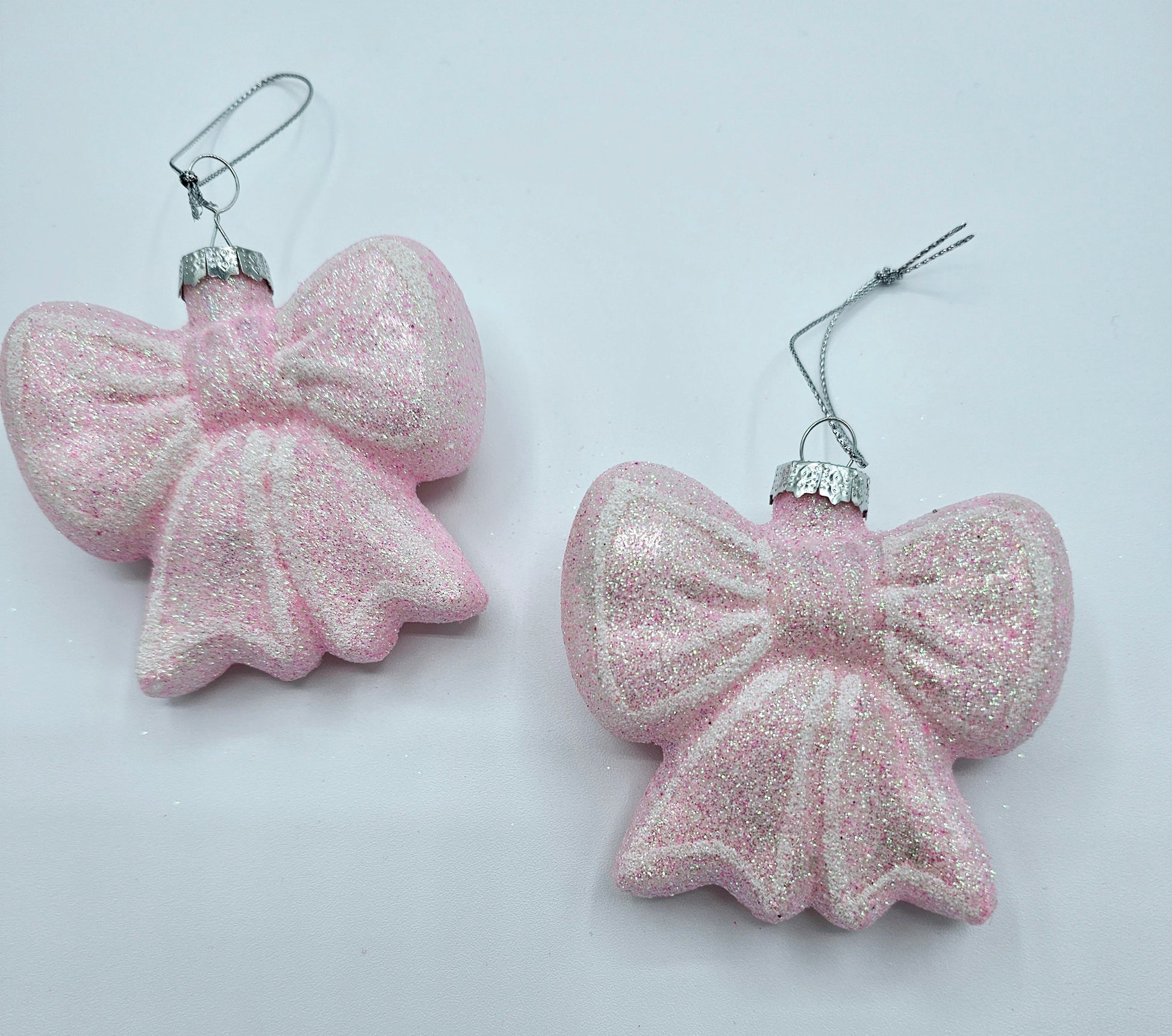 Glittered Bow Ornament - MUDBUGSBTQ