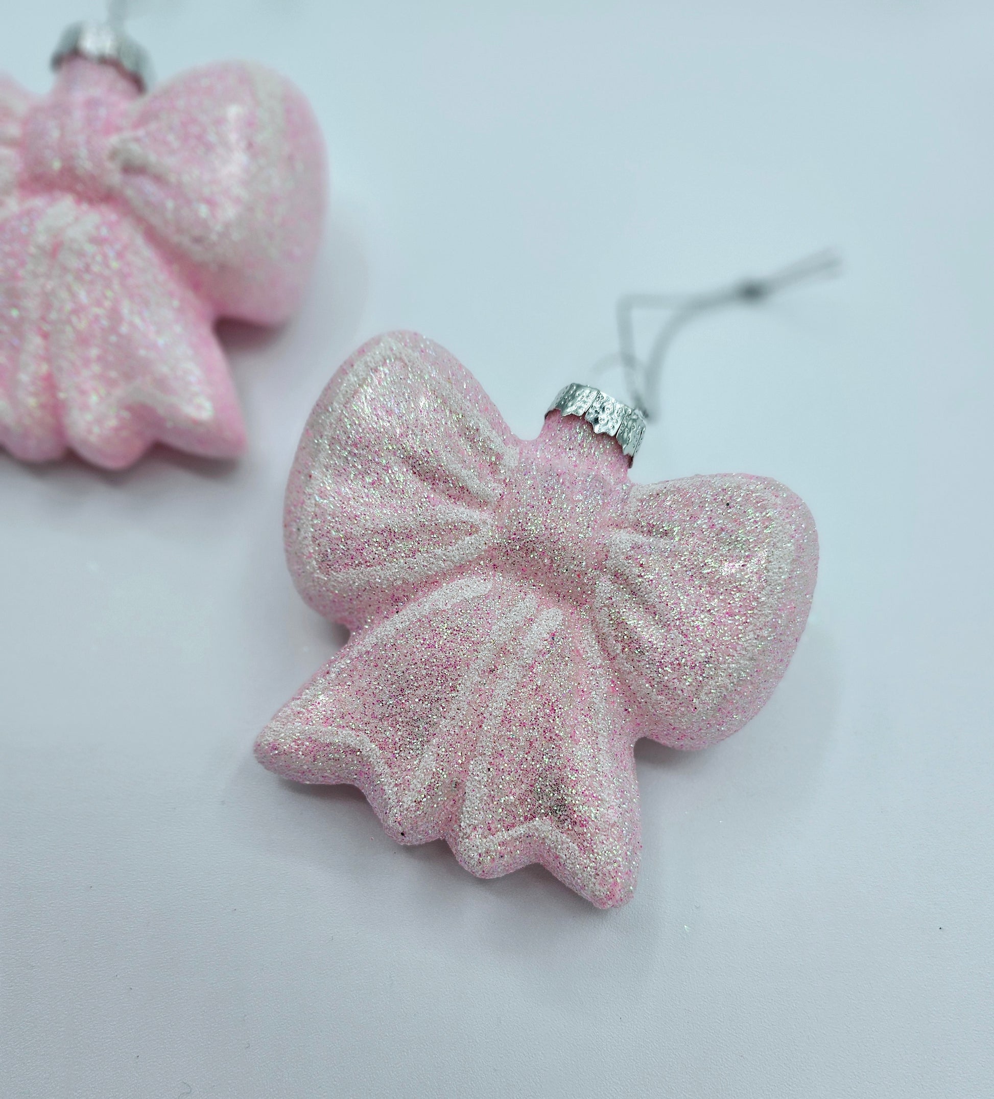 Glittered Bow Ornament - MUDBUGSBTQ