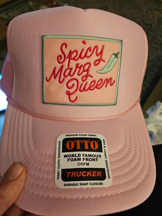 Spicy Marg Queen (mid profile) Trucker Hat - MUDBUGSBTQ