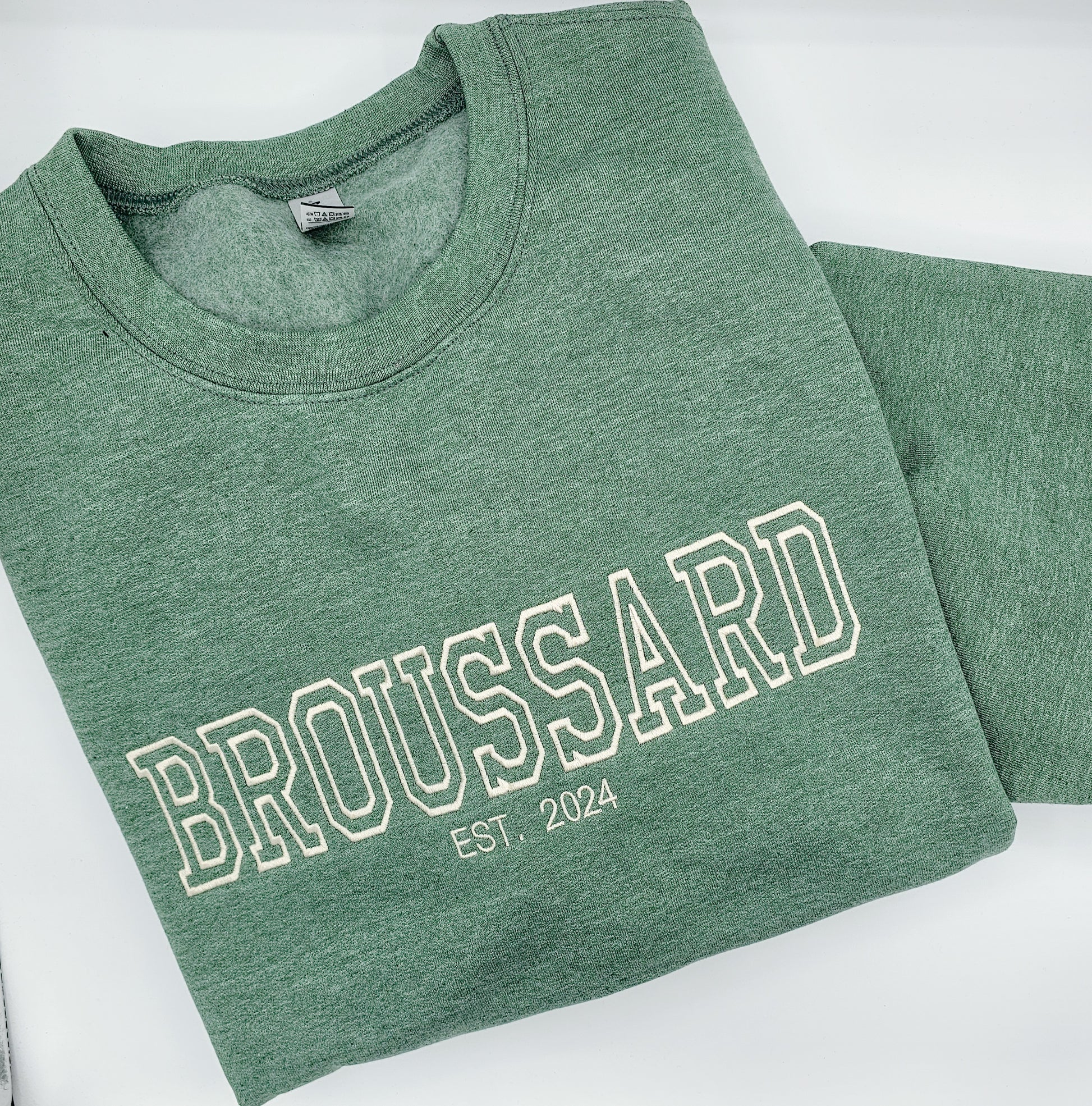Last Name Est. Sweatshirt - MUDBUGSBTQ