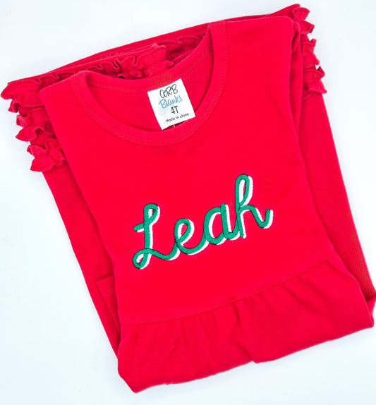 Personalized Christmas Dress - MUDBUGSBTQ