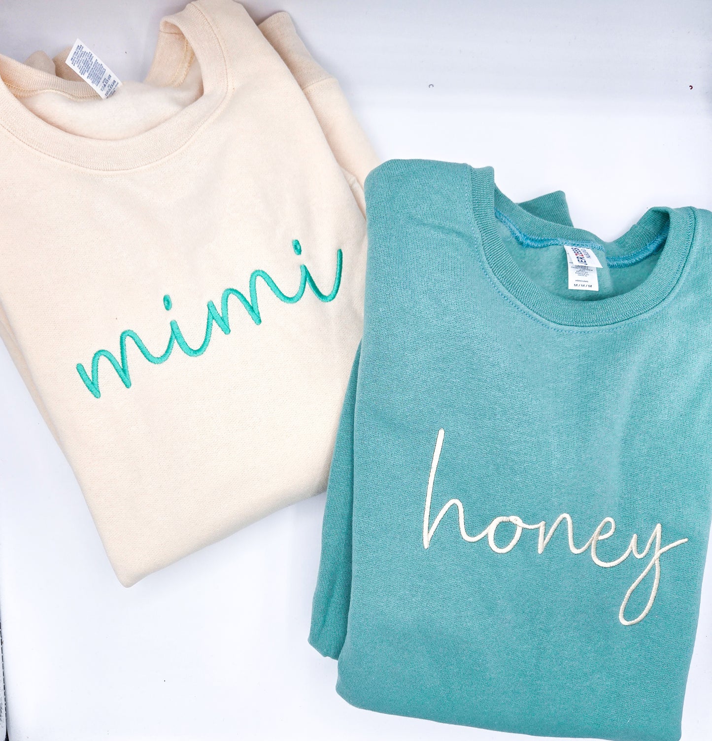 Custom Name Sweatshirt with Sleeve Name