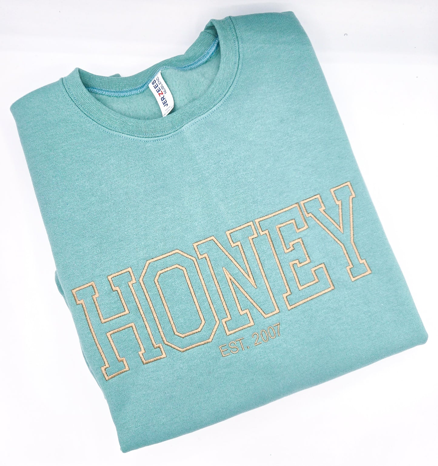 Custom Name Est. with Names on Sleeve Sweatshirt