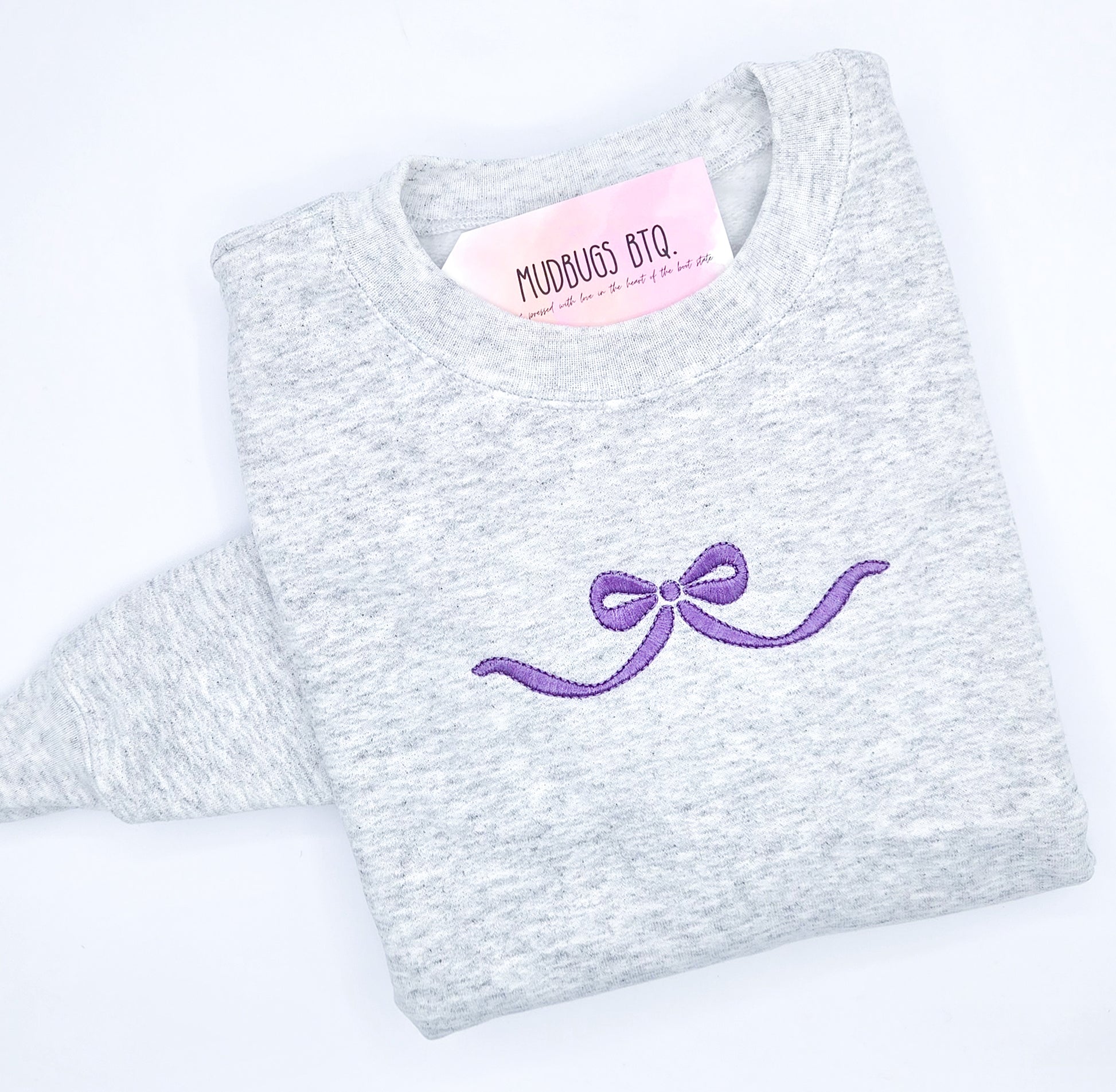 Mystery Bow Sweatshirt - MUDBUGSBTQ