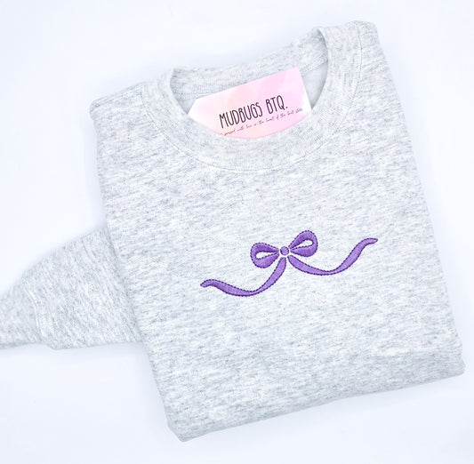 Mystery Bow Sweatshirt - MUDBUGSBTQ