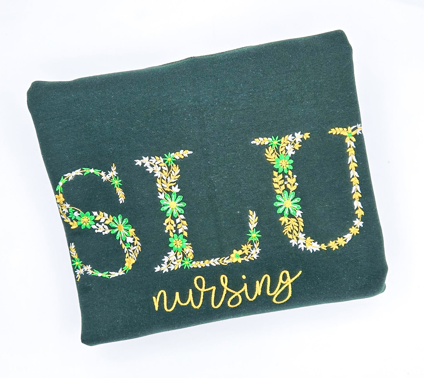 SLU Nursing Floral Sweatshirt