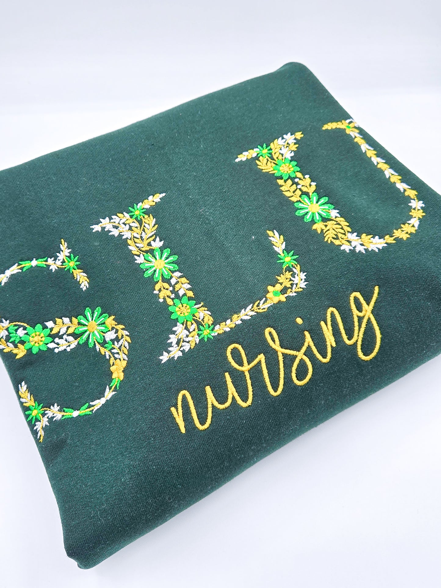 SLU Nursing Floral Sweatshirt