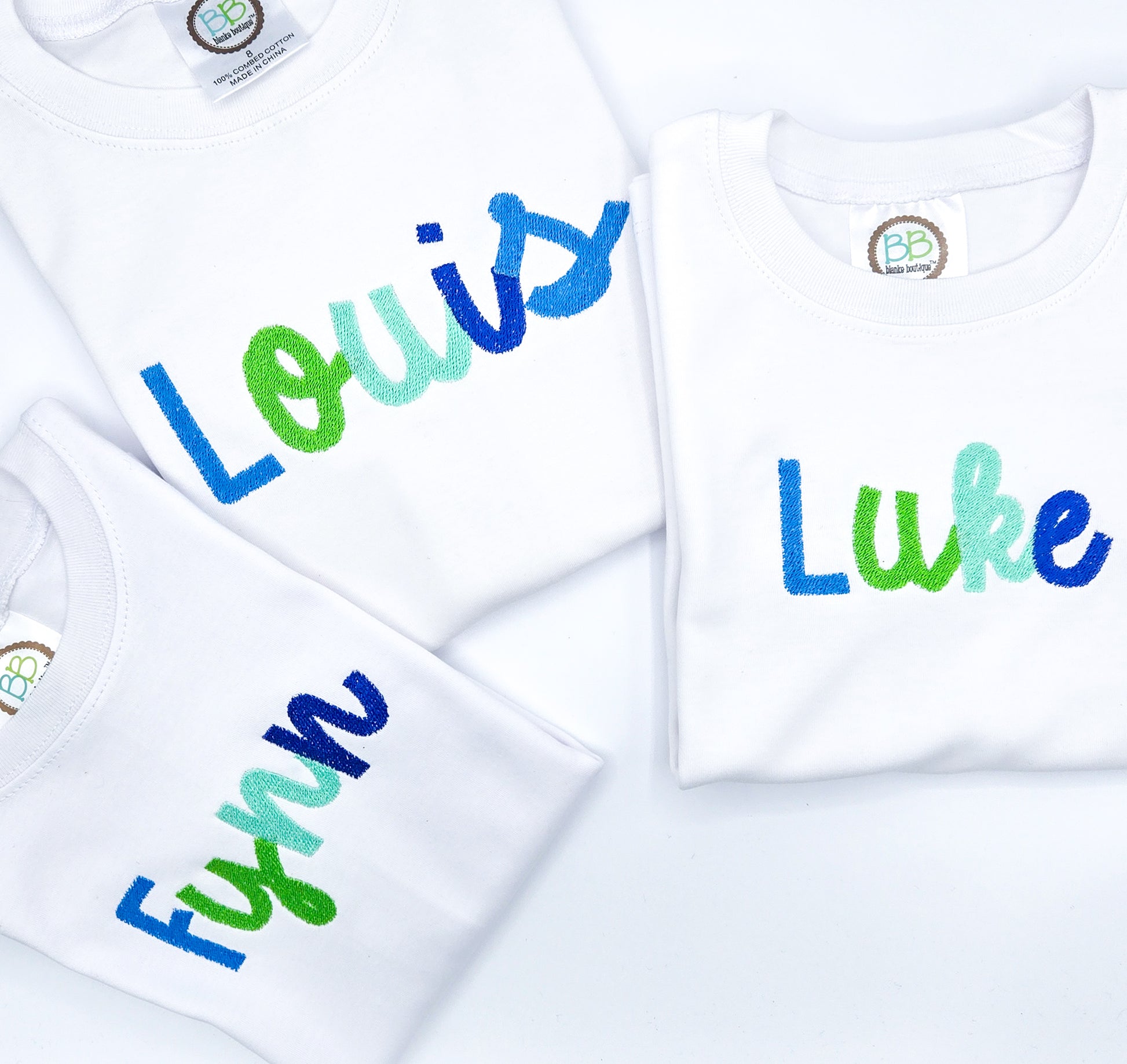 Boys Fun Personalized Embroidery Shirt - MUDBUGSBTQ