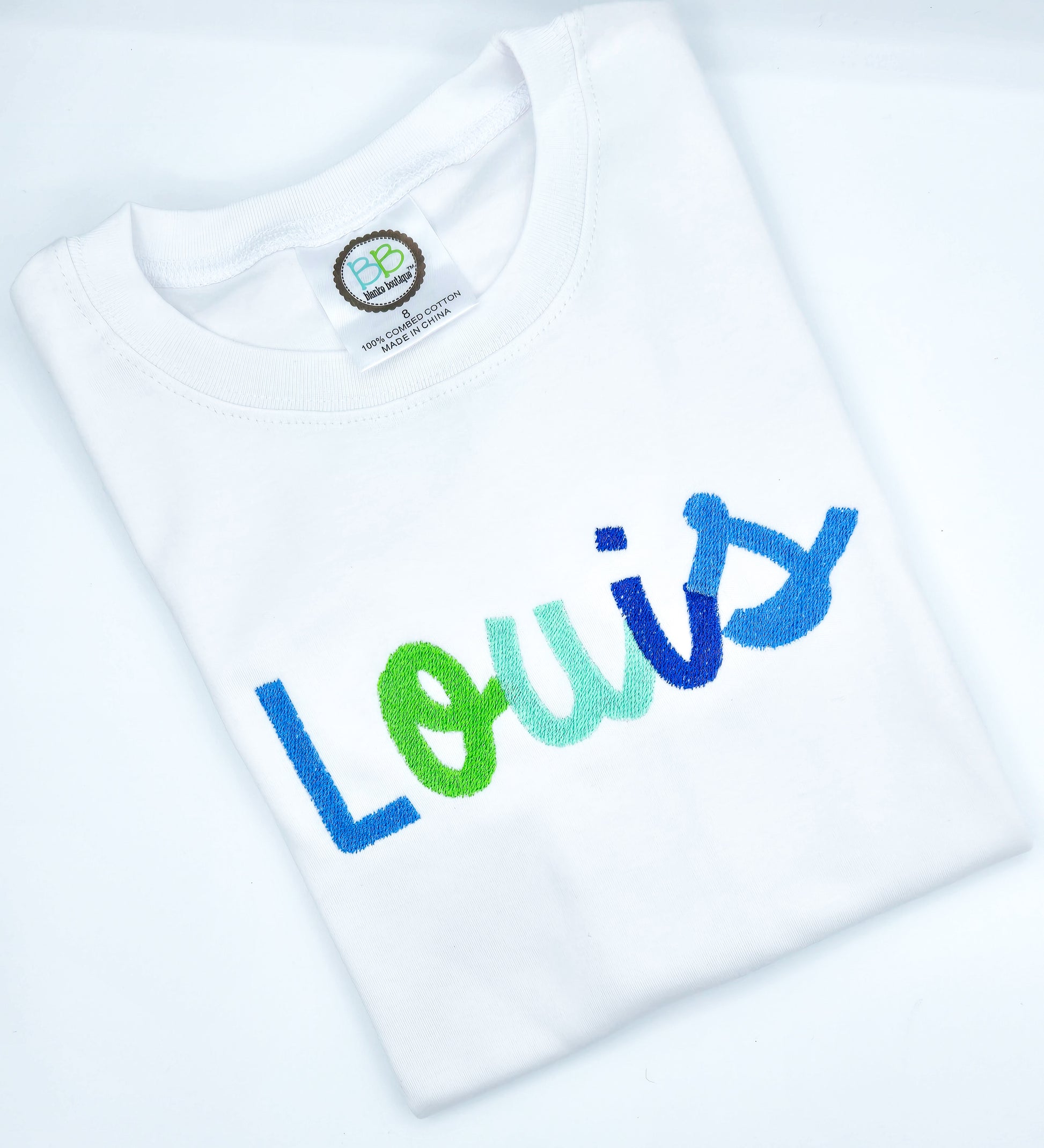 Boys Fun Personalized Embroidery Shirt - MUDBUGSBTQ