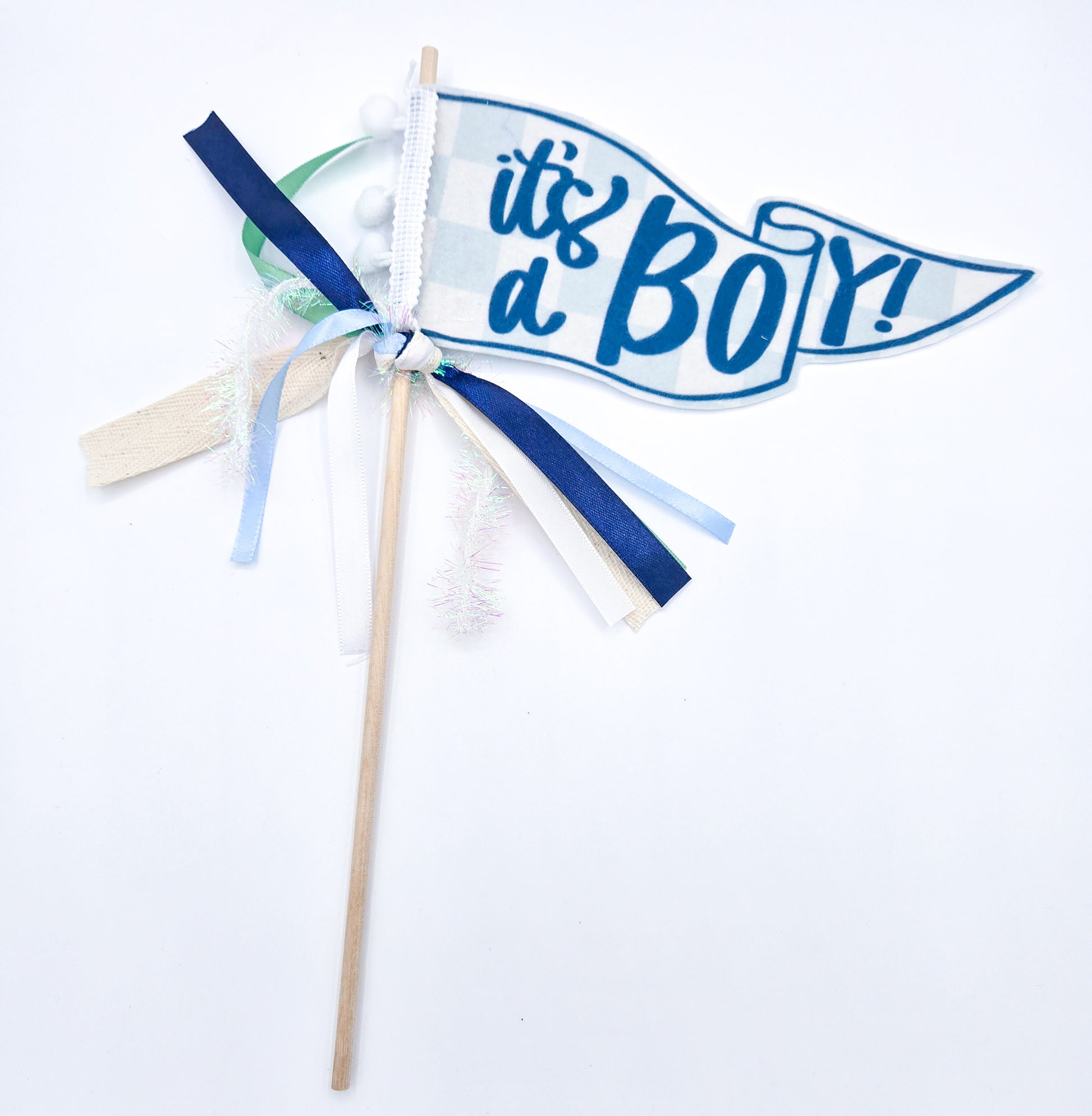 It's a Boy Pennant Flag - MUDBUGSBTQ