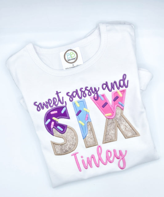 Sweet, Sassy & Six Shirt - MUDBUGSBTQ