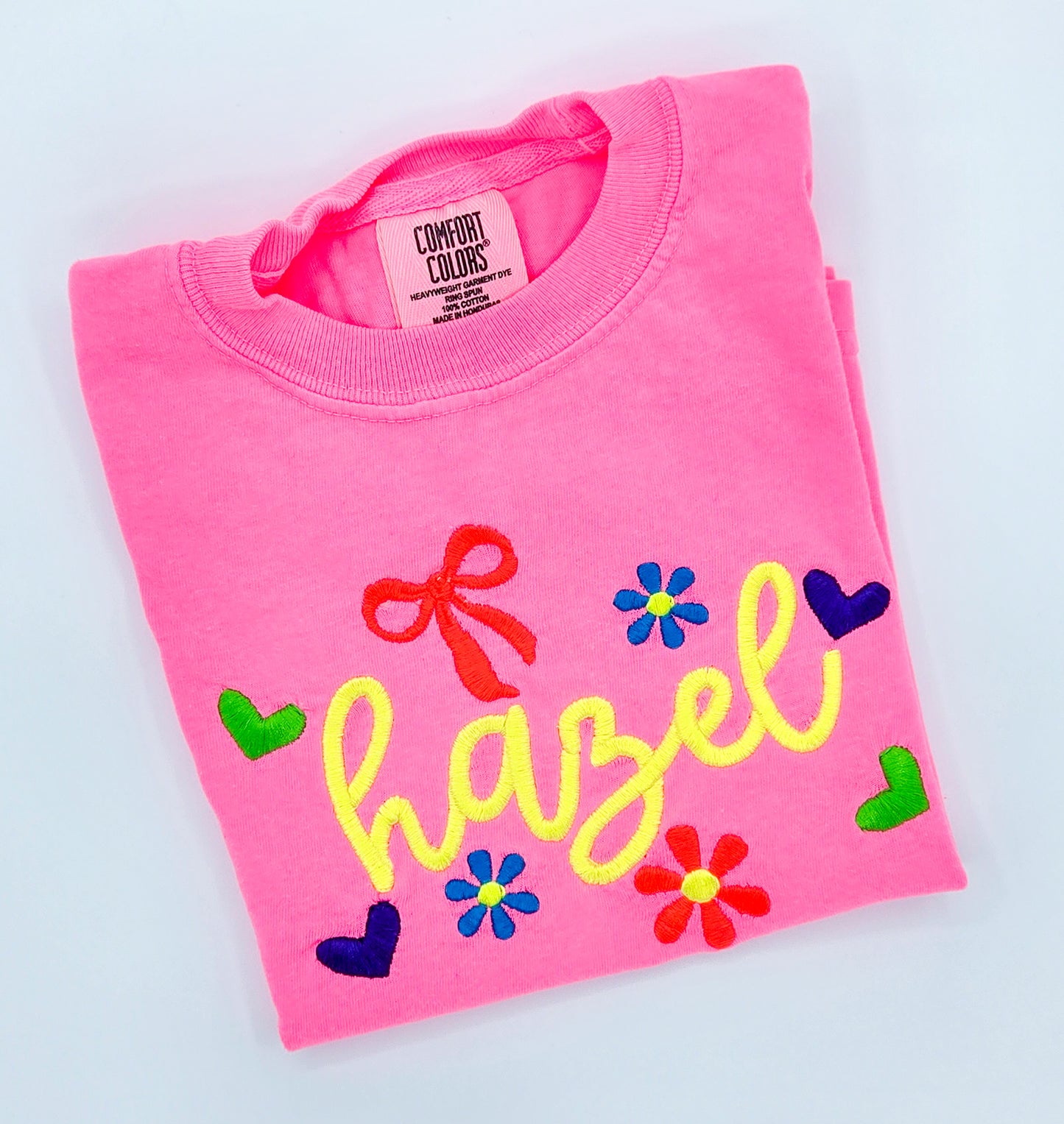 Neon Fun Name Tee - MUDBUGSBTQ
