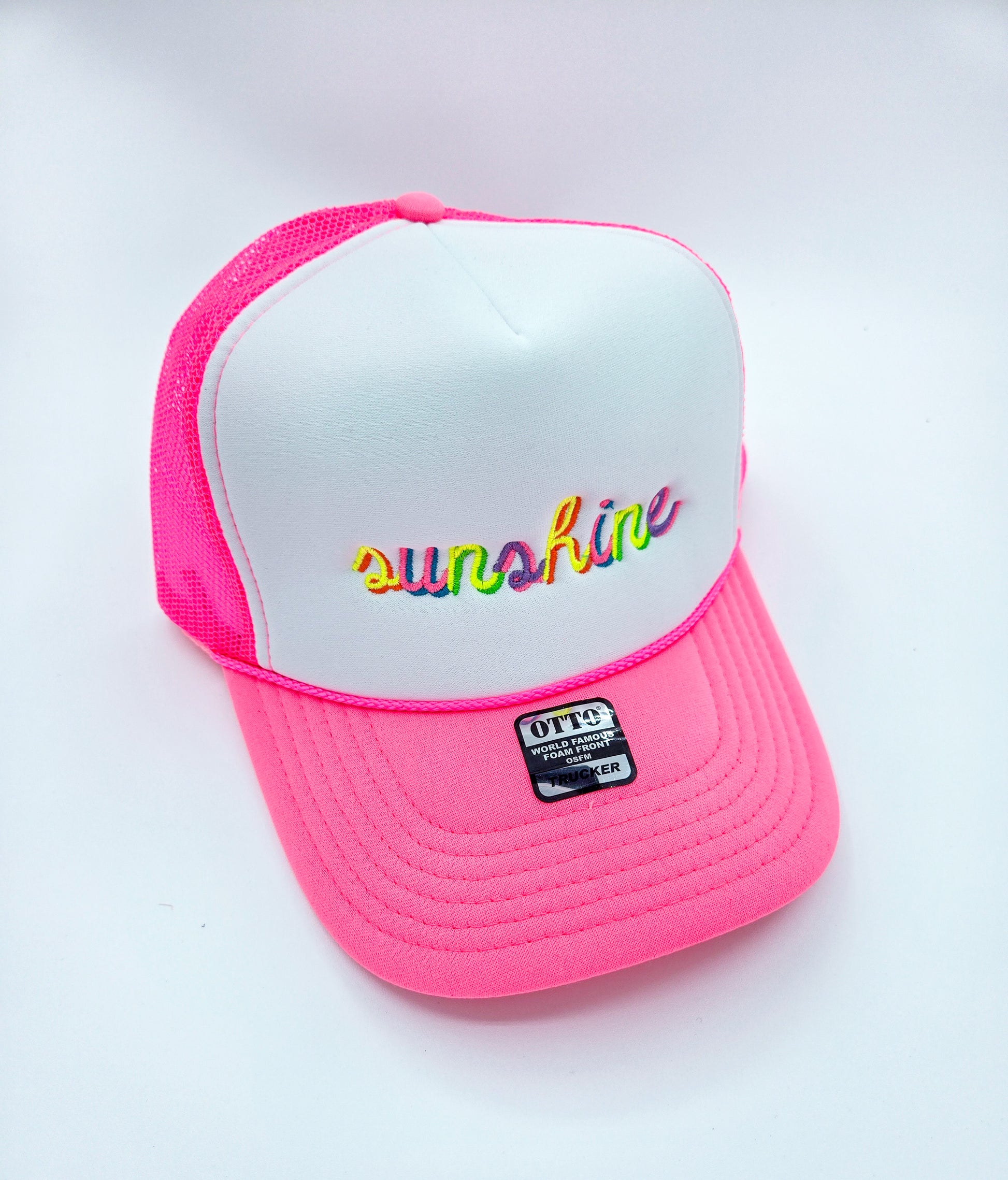 Colorful Neon Trucker Hat - MUDBUGSBTQ
