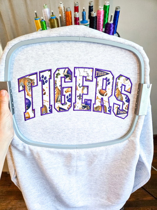 CUSTOM Southern Spirit Applique Sweatshirt