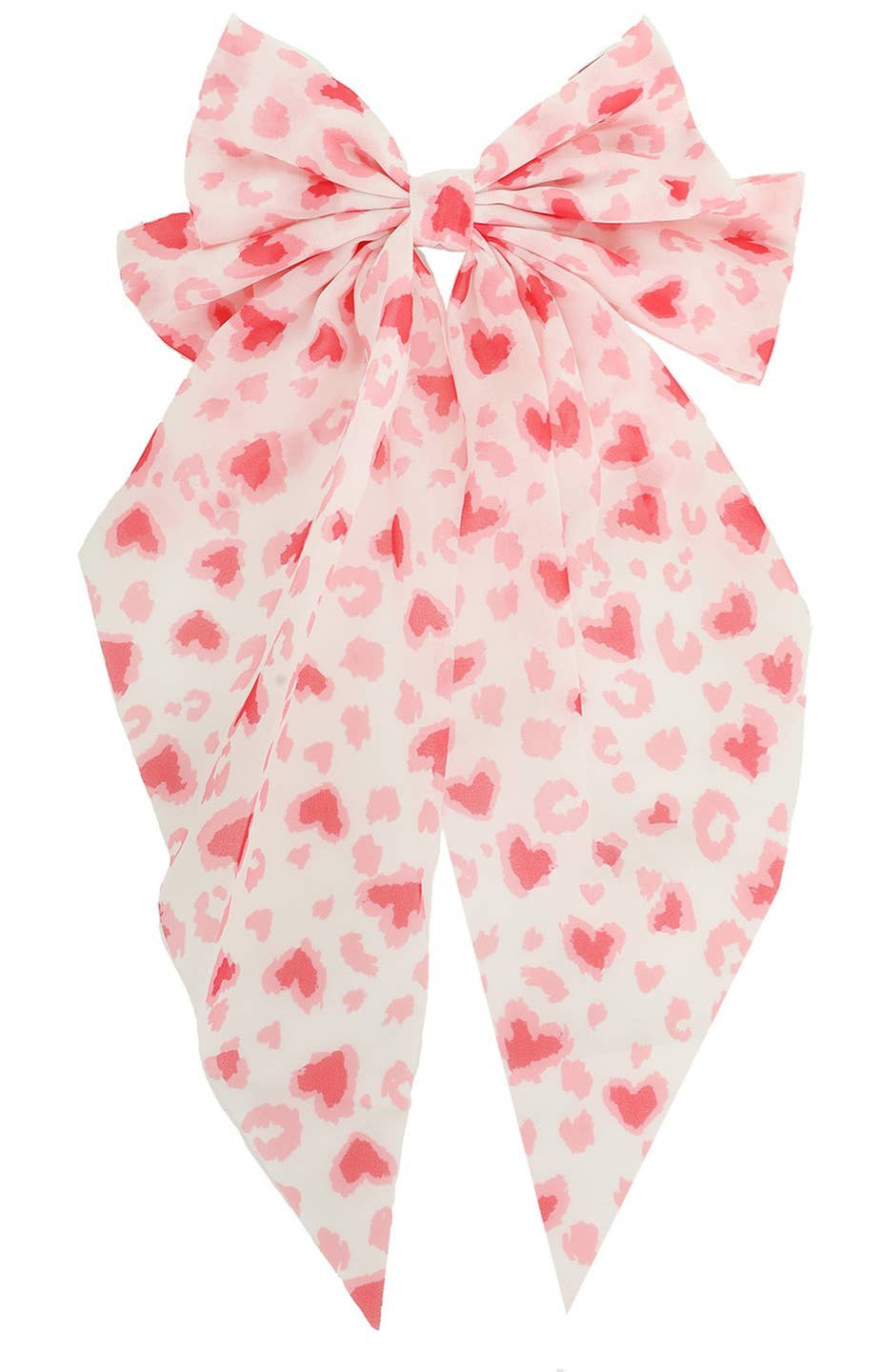 Valentines Bow Barrette Hair Clip - MUDBUGSBTQ