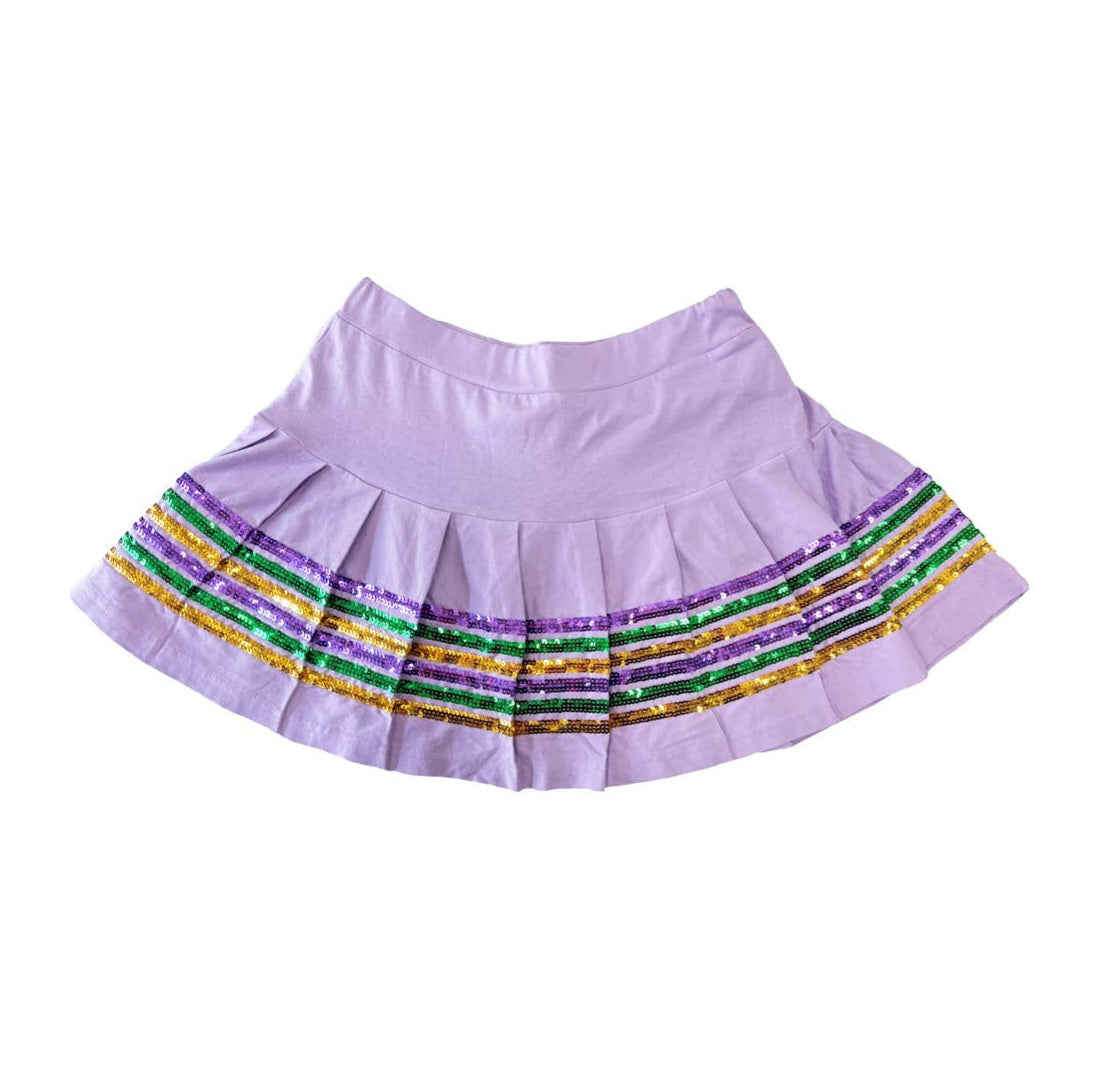 Mardi Gras Sequin Skort - MUDBUGSBTQ