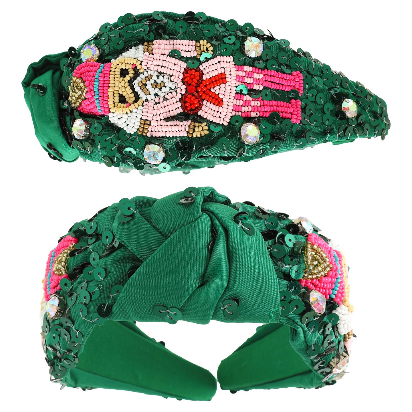 Green Nutcracker Headband