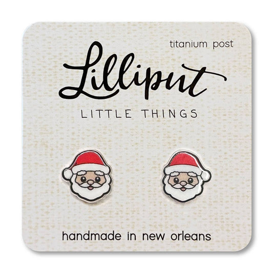 Santa Earrings