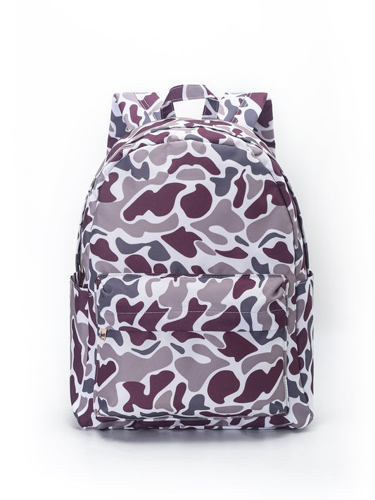 Boys Camo Backpack - MUDBUGSBTQ